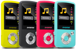 Яркие MP3-плееры Digma B2 и S2 появились в продаже