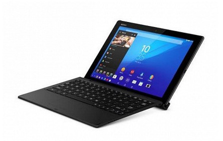 Планшет Sony Xperia Z4 Tablet с клавиатурой выходит в России